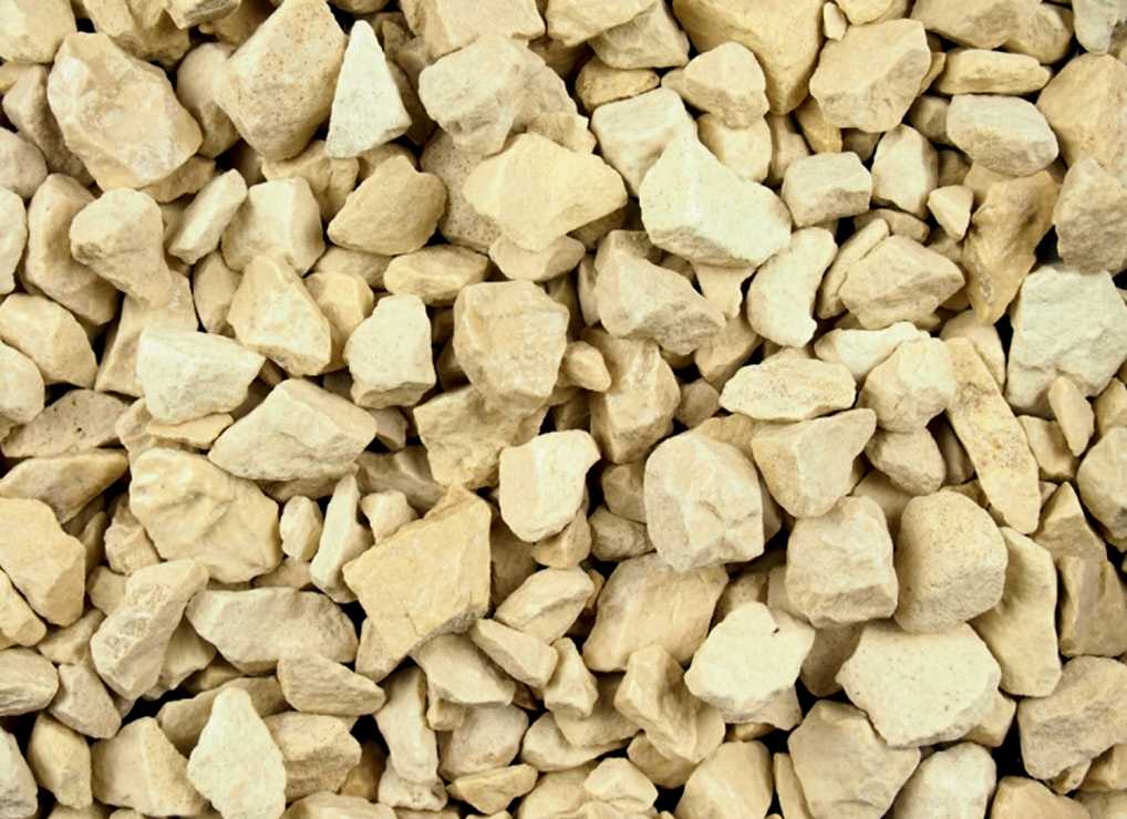 известковый щебень