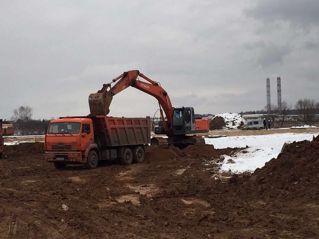 вывоз грунта