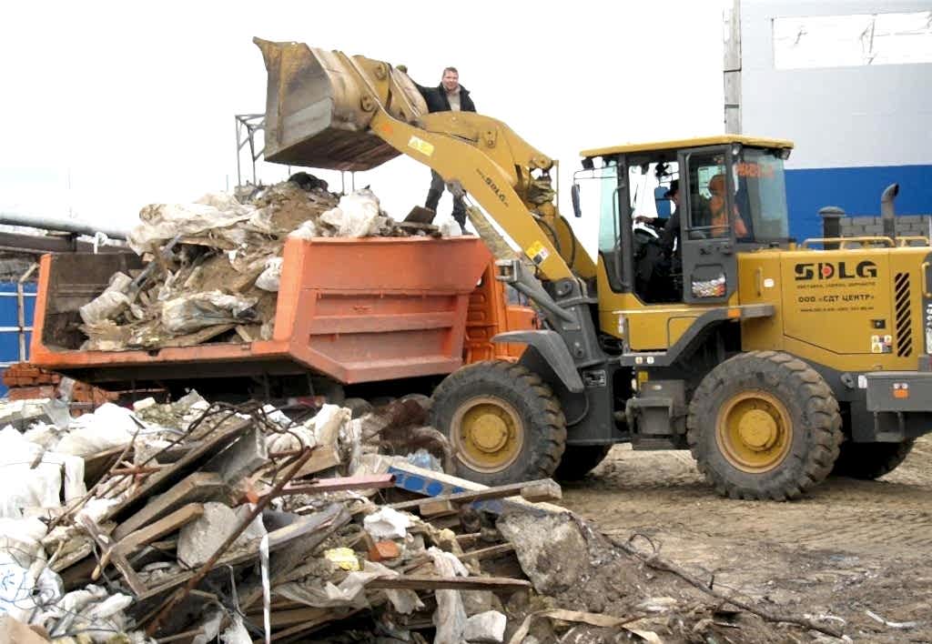 вывоз строительного мусора