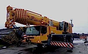 Аренда крана 100 тонн либхер